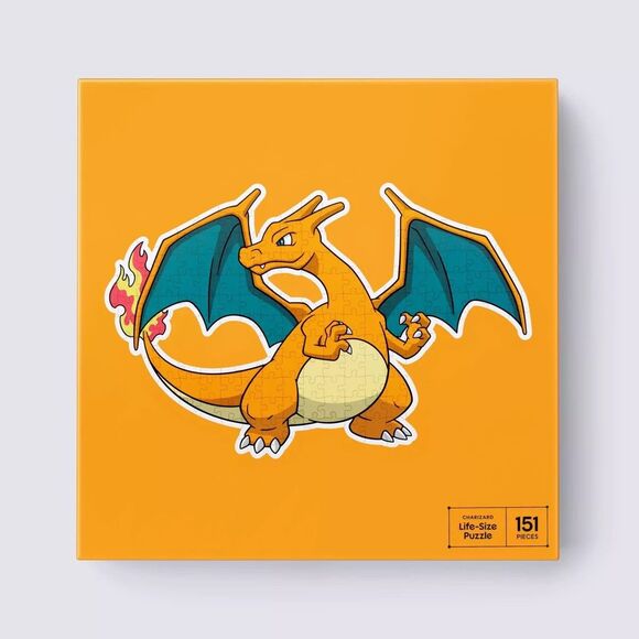 Target X Pokemon Other - 🔥Target Pokémon Charizard Life-Size Over 5 ft Jigsaw Puzzle 151 Pieces🔥